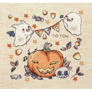 Cross stitch kit Boo To You...