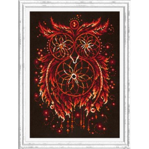 Cross stitch kit Flames of...