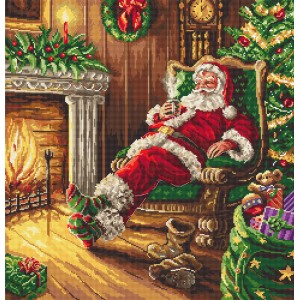 Borduurpakket Santa's Rest...