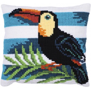 Kussen borduurpakket Toucan...