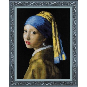 Cross stitch kit Girl with...
