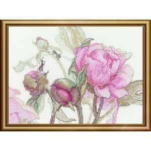 Borduurpakket Peonies -...