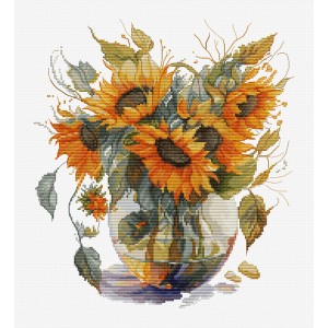 Borduurpakket Vase with...