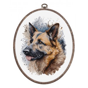 Cross stitch kit The German...