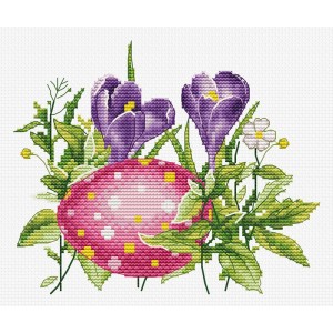 Cross stitch kit Easter Egg...