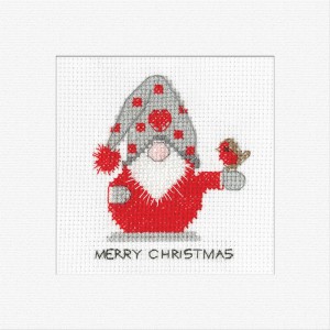 Cross stitch kit Gonk Card...