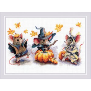 Borduurpakket Spooky Mouse...
