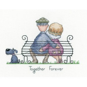 Cross stitch kit Together...