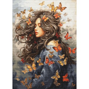 Cross stitch kit Passion in...
