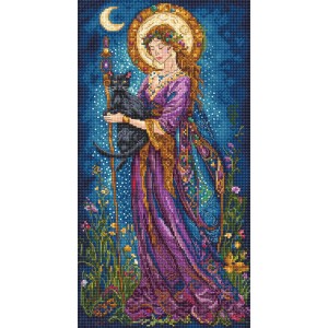 Cross stitch chart Goddess...