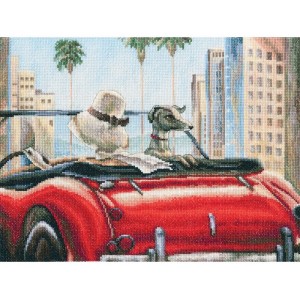 Cross stitch kit Glamorous...