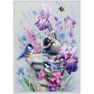Cross stitch kit Garden...