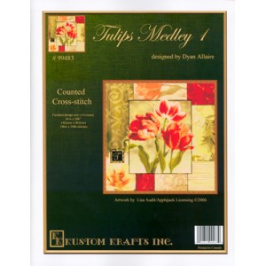 Borduurpatroon Tulips...