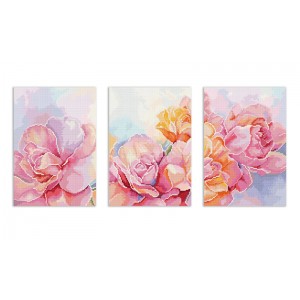 Borduurpakket Roses - Leti...