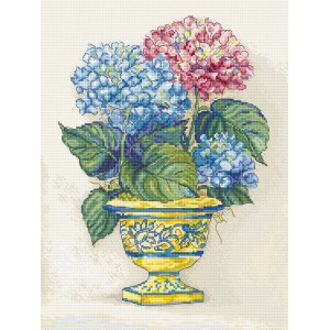 Cross stitch kit Hydrangea...