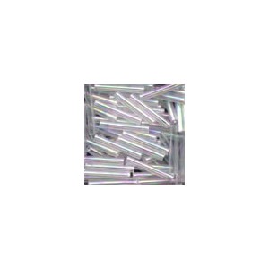 Large Bugle Beads Crystal -...
