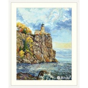 Cross stitch kit Split Rock...