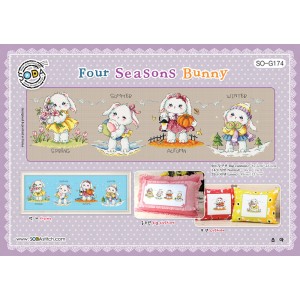 Cross stitch chart Four...