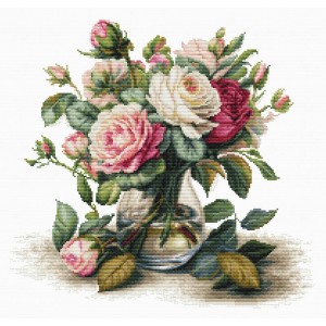 Borduurpakket Vase with...