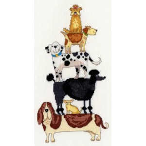 Cross stitch kit Stacks! -...
