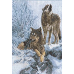Cross stitch kit Howling...