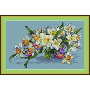 Borduurpakket Daffodils -...