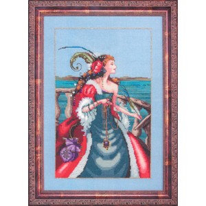 Borduurpatroon The Red Lady...