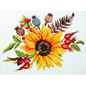 Pre-printed cross stitch...