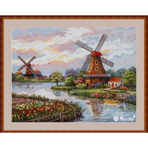 Cross stitch kit Dutch...