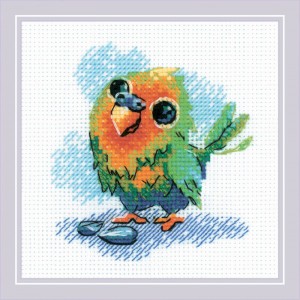 Borduurpakket Little Parrot...