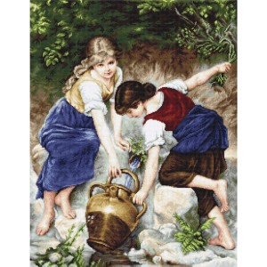 Petit Point borduurpakket...