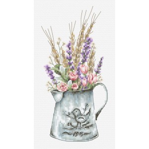 Borduurpakket Bouquet with...