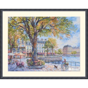 Cross stitch kit Chasing...