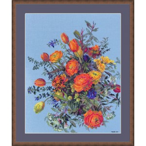 Cross stitch kit Sunlit...