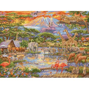 Cross stitch kit Wild...
