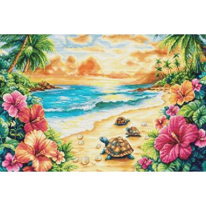 Cross stitch kit Tropical...