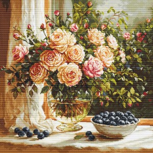 Borduurpakket Vase with...