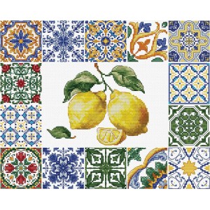 Borduurpakket Lemon Essence...