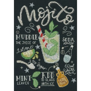 Cross stitch kit Letters By...