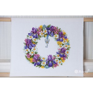 Cross stitch kit Wreath...