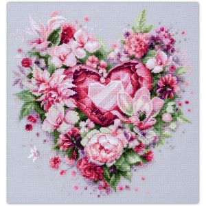 Cross stitch kit Blooming...