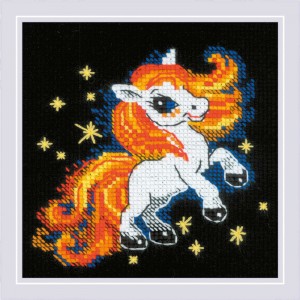 Cross stitch kit Fiery Poal...
