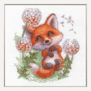 Cross stitch kit Dandelion...