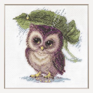 Borduurpakket Raindrop Owl...