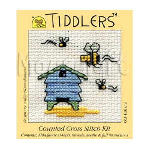 Cross stitch kit Beehive -...