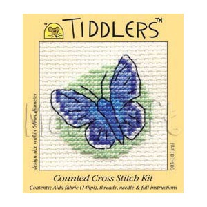 Cross stitch kit Blue...