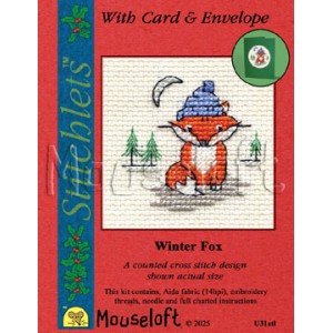 Borduurpakket Winter Fox -...