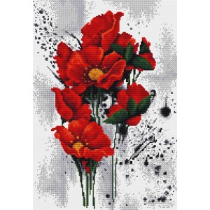 Borduurpakket The Poppies -...