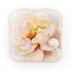 Floral Grace Metallic Box -...
