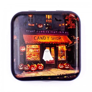 Pumpkin Lane Metallic Box -...